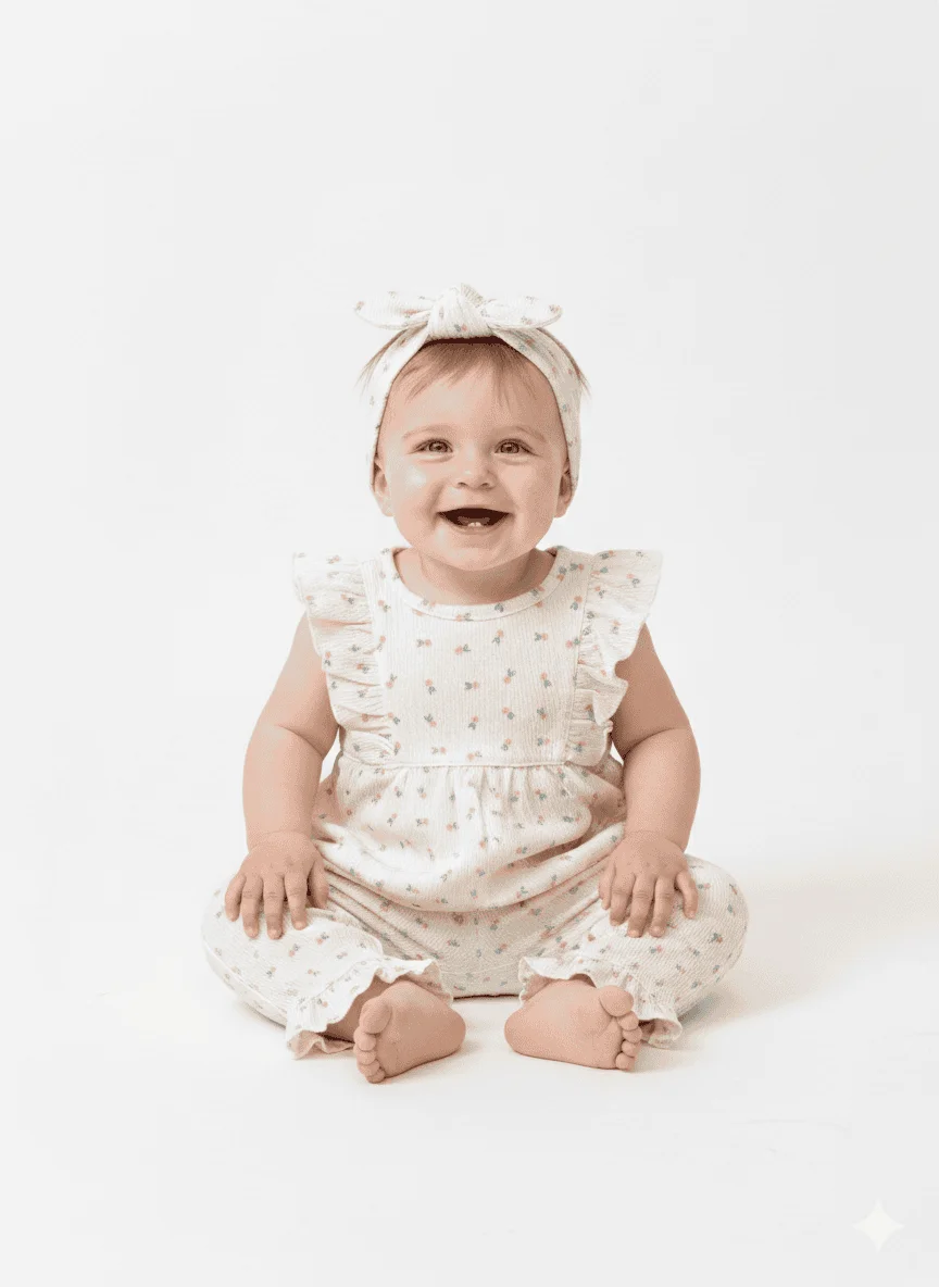 Conjunto Pequeña Flor 